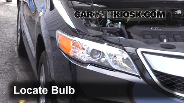 2014 Acura RDX 3.5L V6 Luces Luz de carretera (reemplazar foco) 